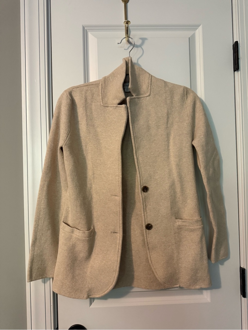 J.Crew Factory Cotton Knit Sweater-Blazer